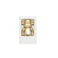 Ornament - Monkey Figurine 'The Legend' -Polyresin - Gold - 33x21x50cm