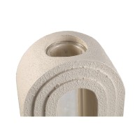 Abigail Cream Planter With Glass Tube Bow L