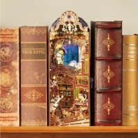 Tonecheer, DIY Book Nook, Magical Library Bookend, TQ134, 18,2x10,7x28,3cm