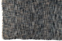 J-Line Plaid tweed - cotton - blue/white - 180 x 130 cm