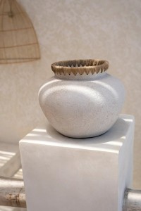 The Styly Vase - Concrete Natural - M