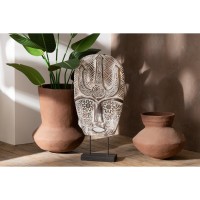 J-Line Masker Op Voet Zihao Albasiahout Natuur